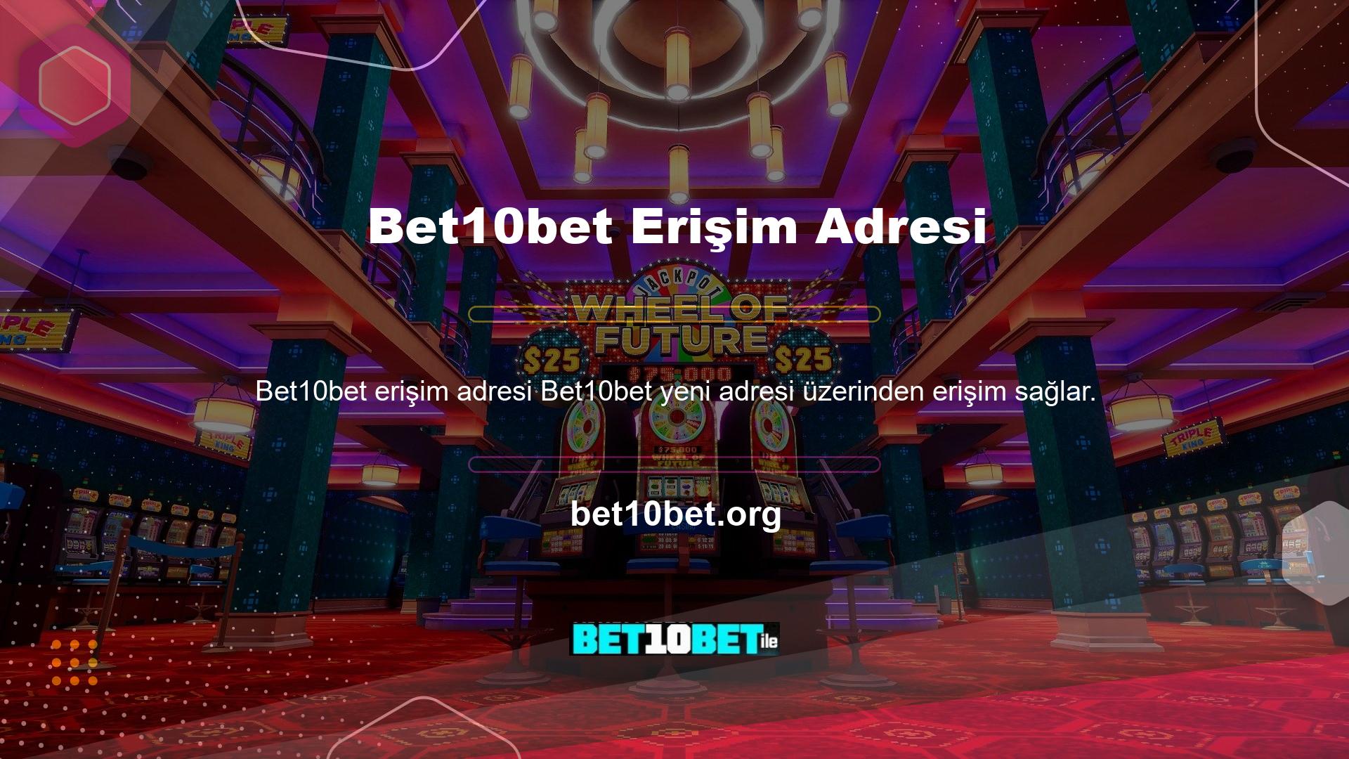 Tıpkı bazı oyun siteleri gibi, ülkemizde Bet10bet oyunlarına izin verilmiyor