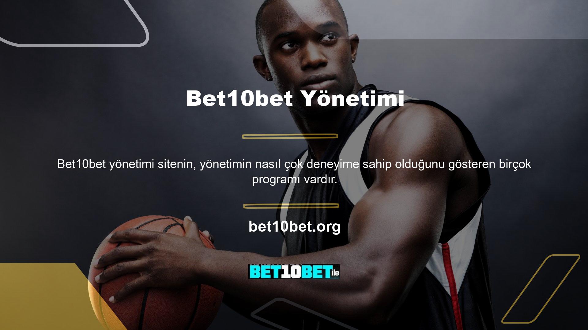Maç oranlarında son derece cömert olan Bet10bet, spor bahisçilerini canlı TV gibi istatistik ve canlı TV izleme özelliklerine bağlar